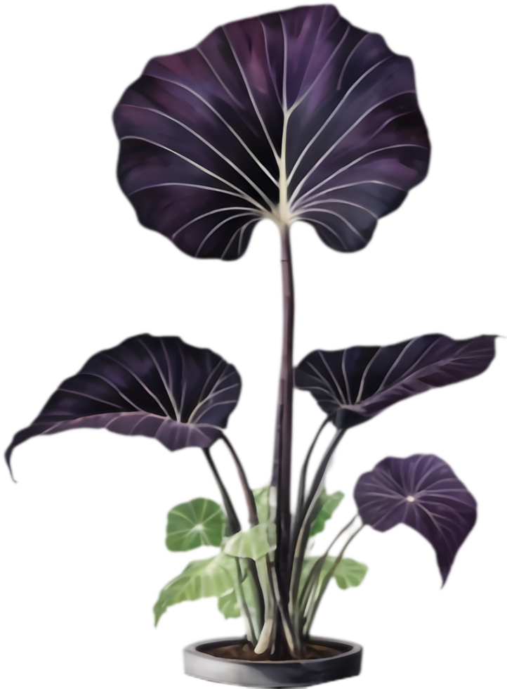 Majestic Dark Foliage of Black Magic. . png