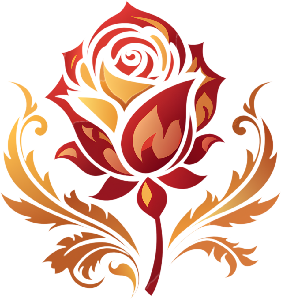 Printable Rose Stencil for Crafts and Art. . 51696862 PNG printable-rose-stencil-for-crafts-and-art-51696862-png