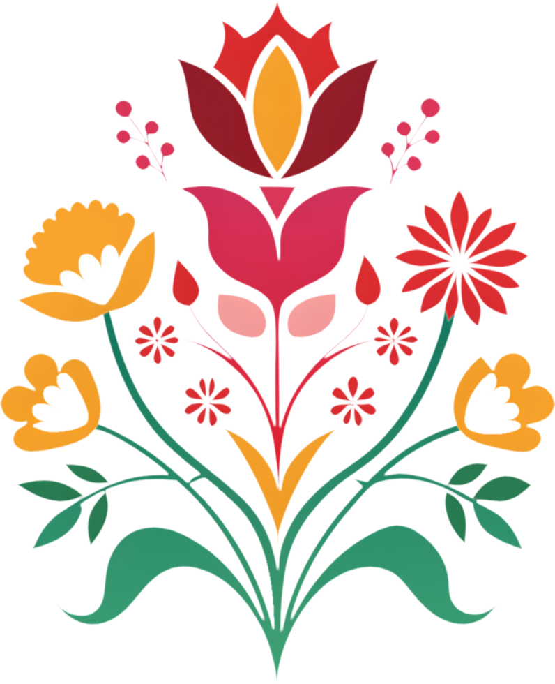 Charming Meadow Flower Designs for Projects. . png