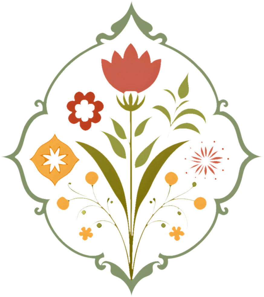 Unique Wildflower Stencil Meadow Collection. . png