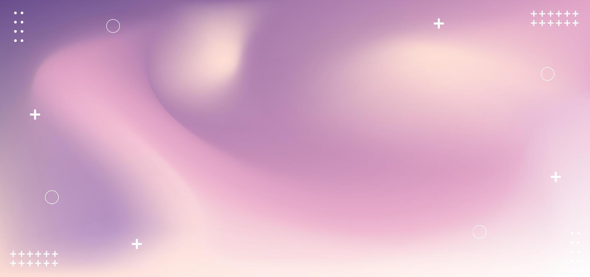 Abstract gradient background in soft pink and purple hues. vector