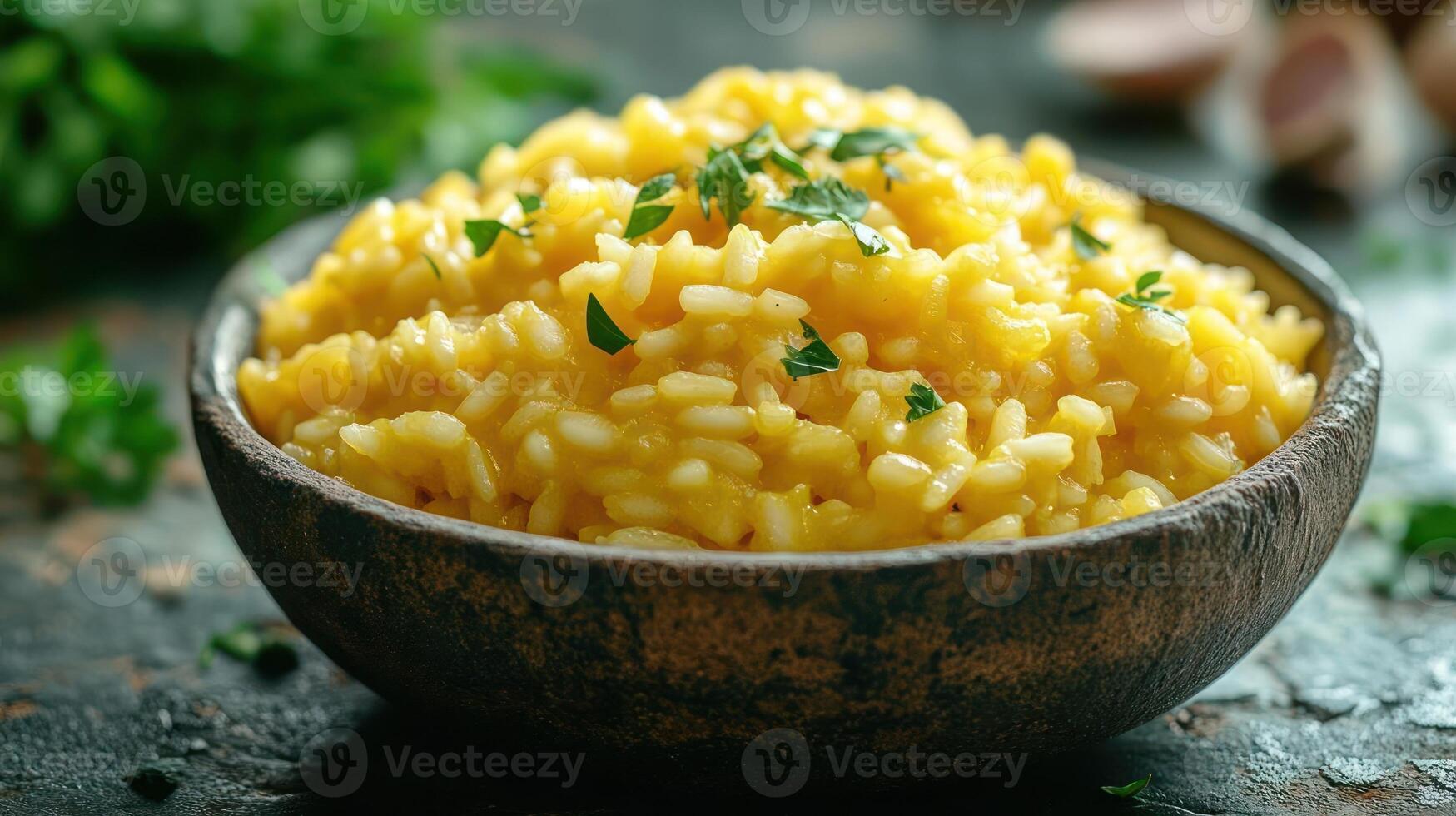 captures the vibrant and appetizing appearance of a serving of Japanese yellow curry rice, photo