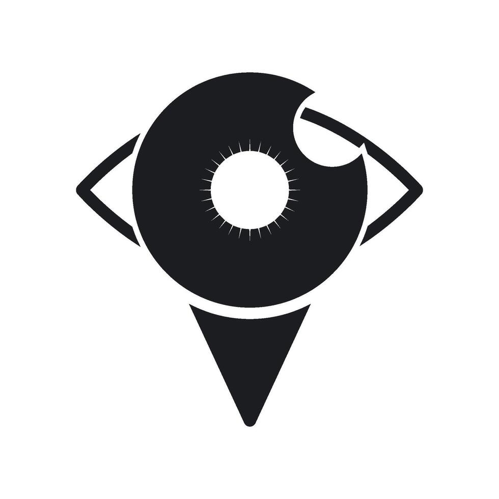 Eye Template Icon vector