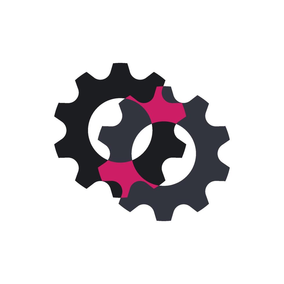 Gear Template Icon vector
