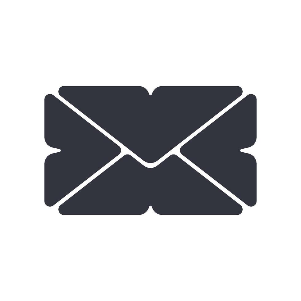 Mail logo template icon vector