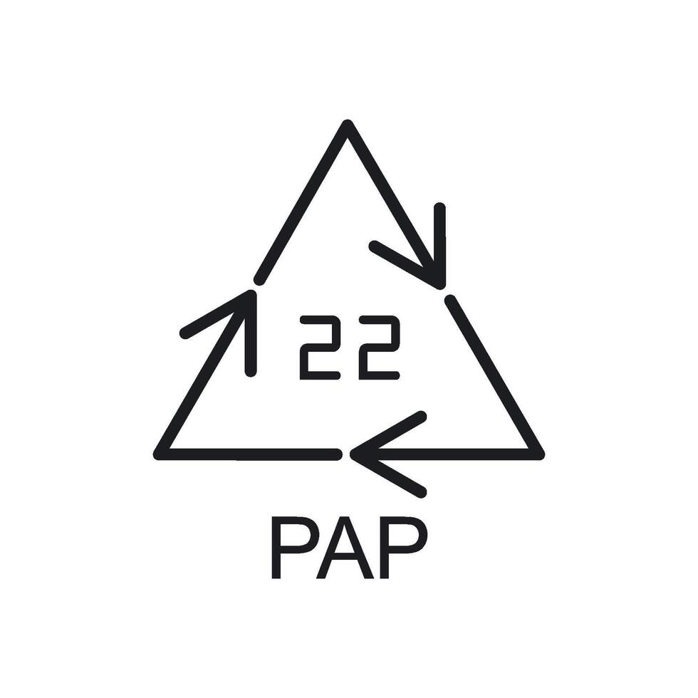 Recycle Template Icon vector