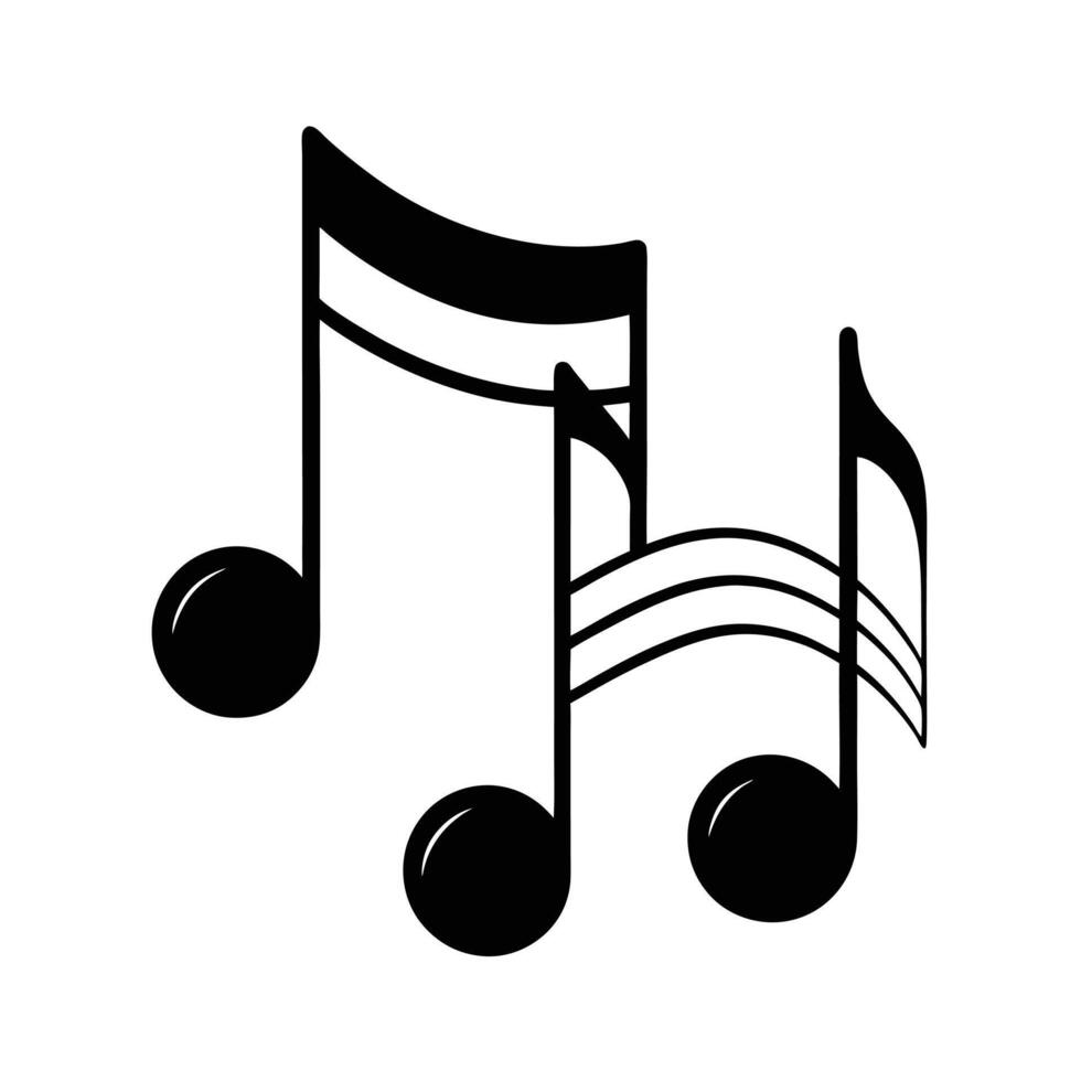 Music Icon Illustration and High Quality Music Symbols and Icons for Design vector