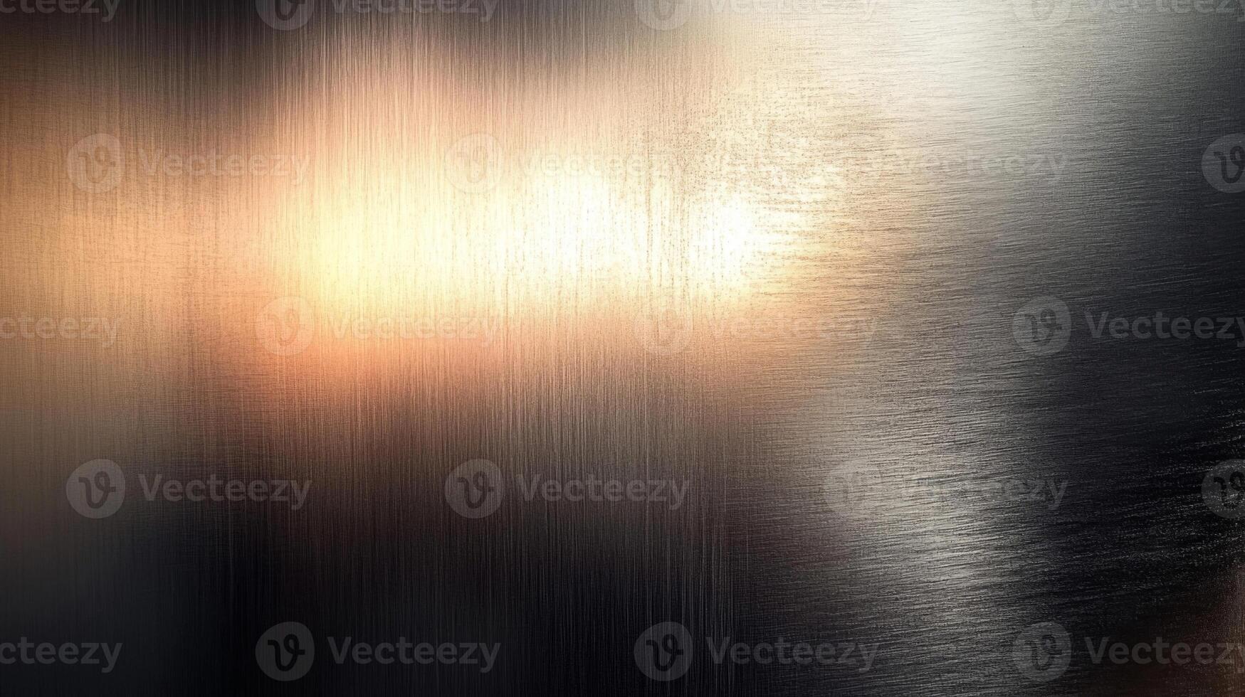 Abstract Brushed Metal Background with Gradient and Light Reflection photo