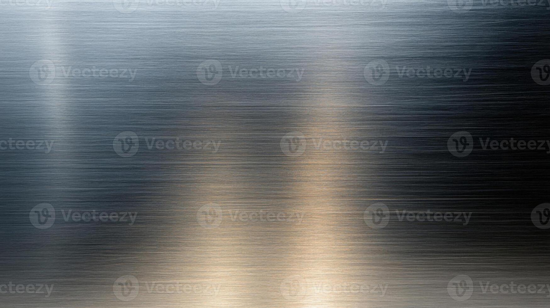 Brushed Metal Surface with Light Reflection photo