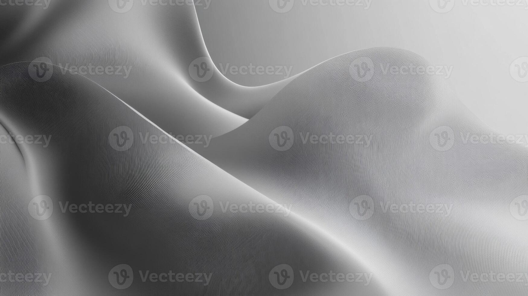 Abstract White Fabric Draped with Fine Texture photo