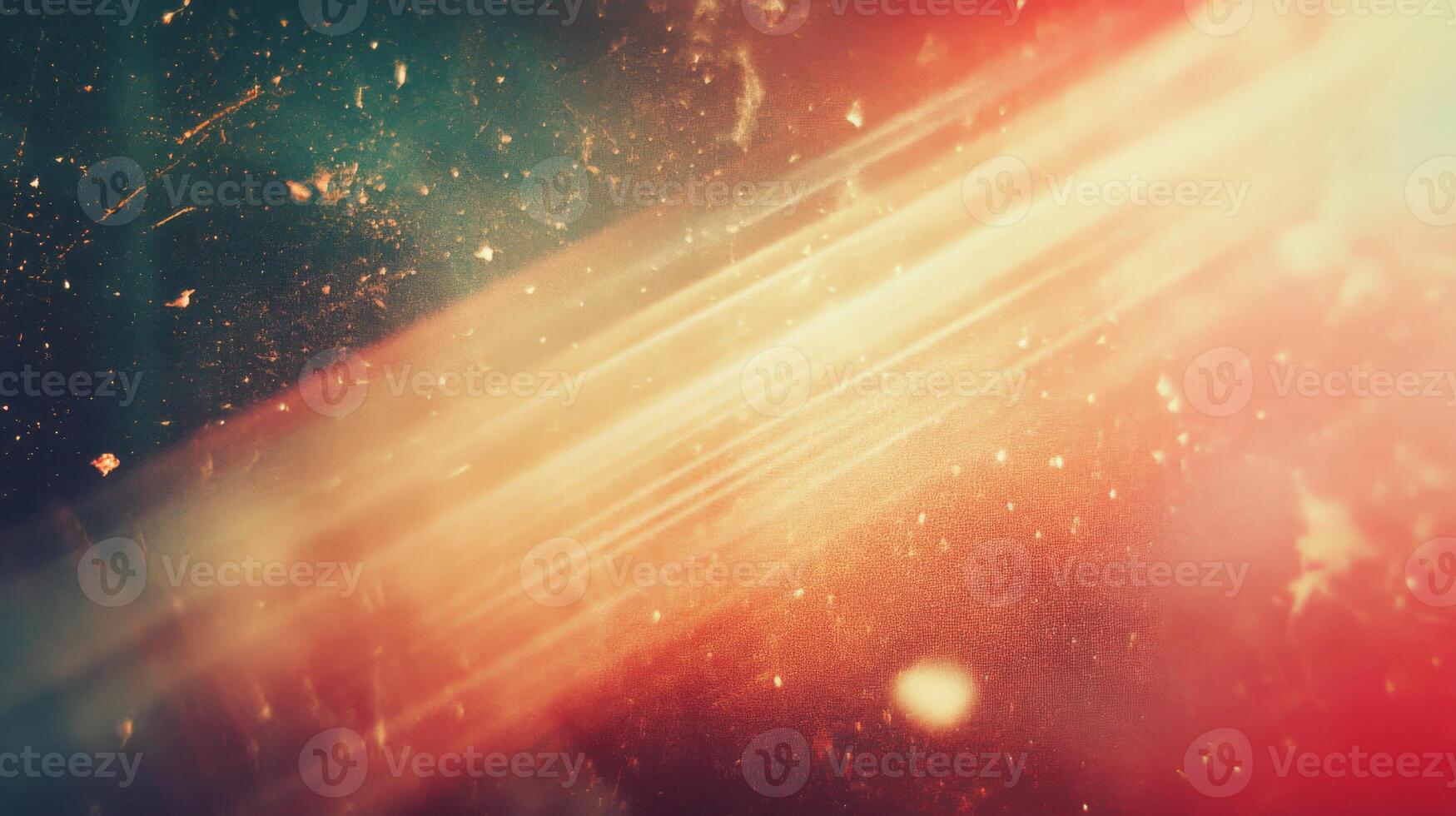 Abstract Grunge Background with Diagonal Light Streaks and Dust Specks photo
