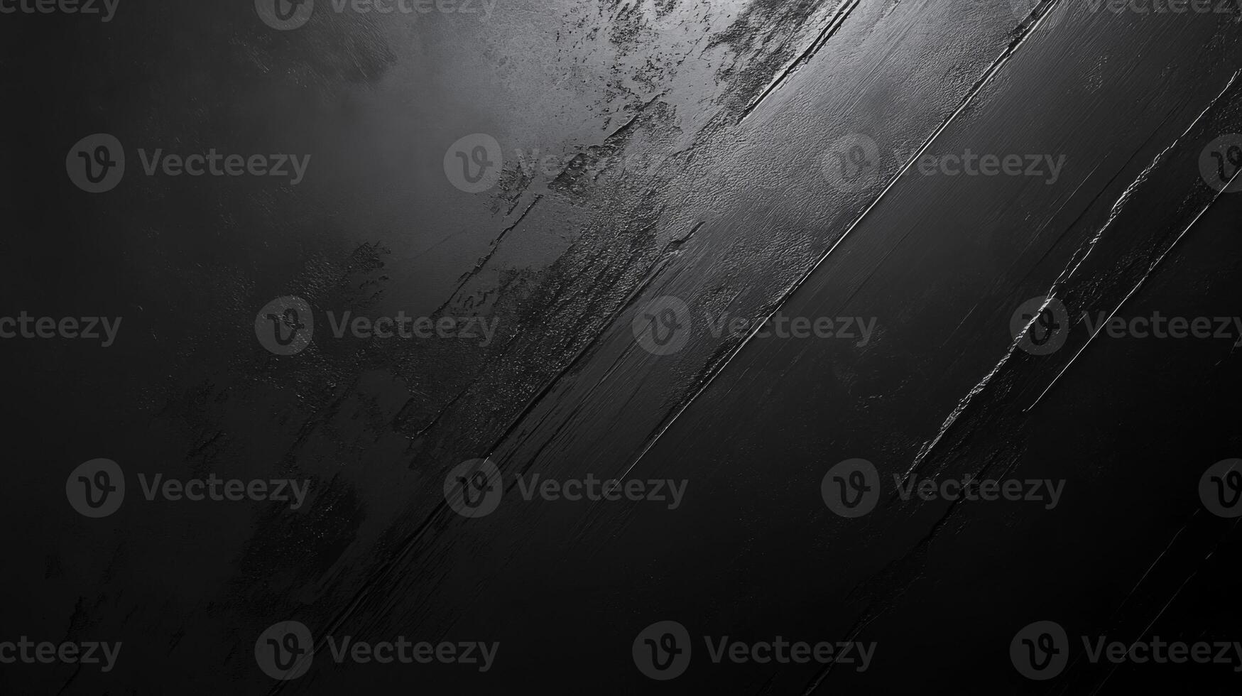 Textured Black Surface with Diagonal Strokes photo
