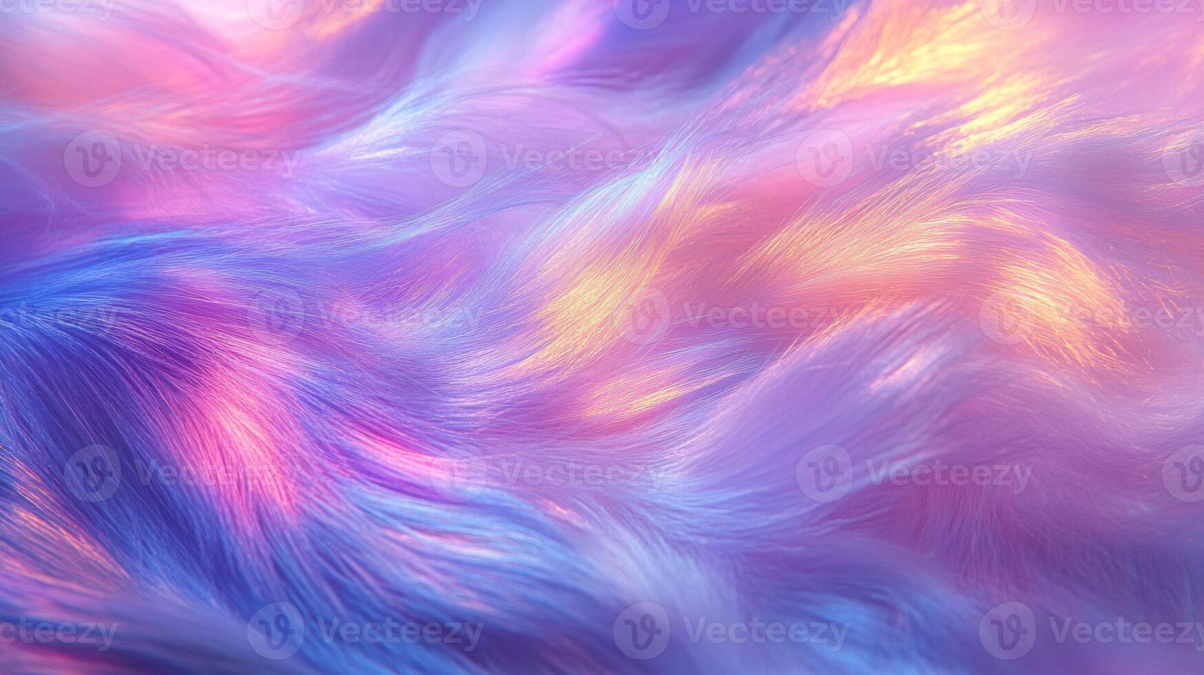 Abstract Wavy Fur Texture with Shimmering Colors photo