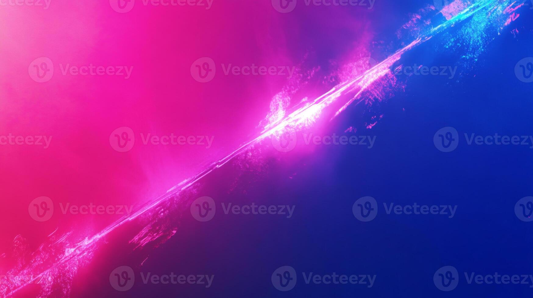 Abstract Neon Glow with Diagonal Divide photo