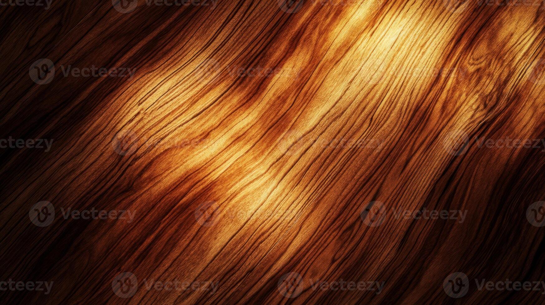 Diagonal Grain Wooden Texture with Sunlit Highlight photo