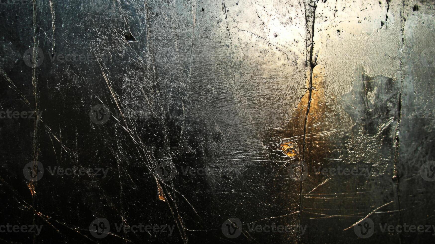 Abstract Texture of Scratched and Frosted Glass with Sunlight photo
