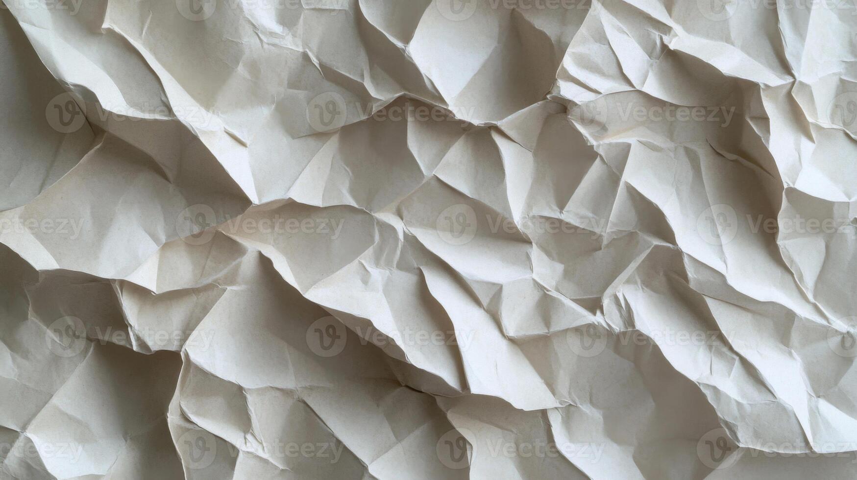 A Close-up of a Crumpled Brown Paper Surface photo