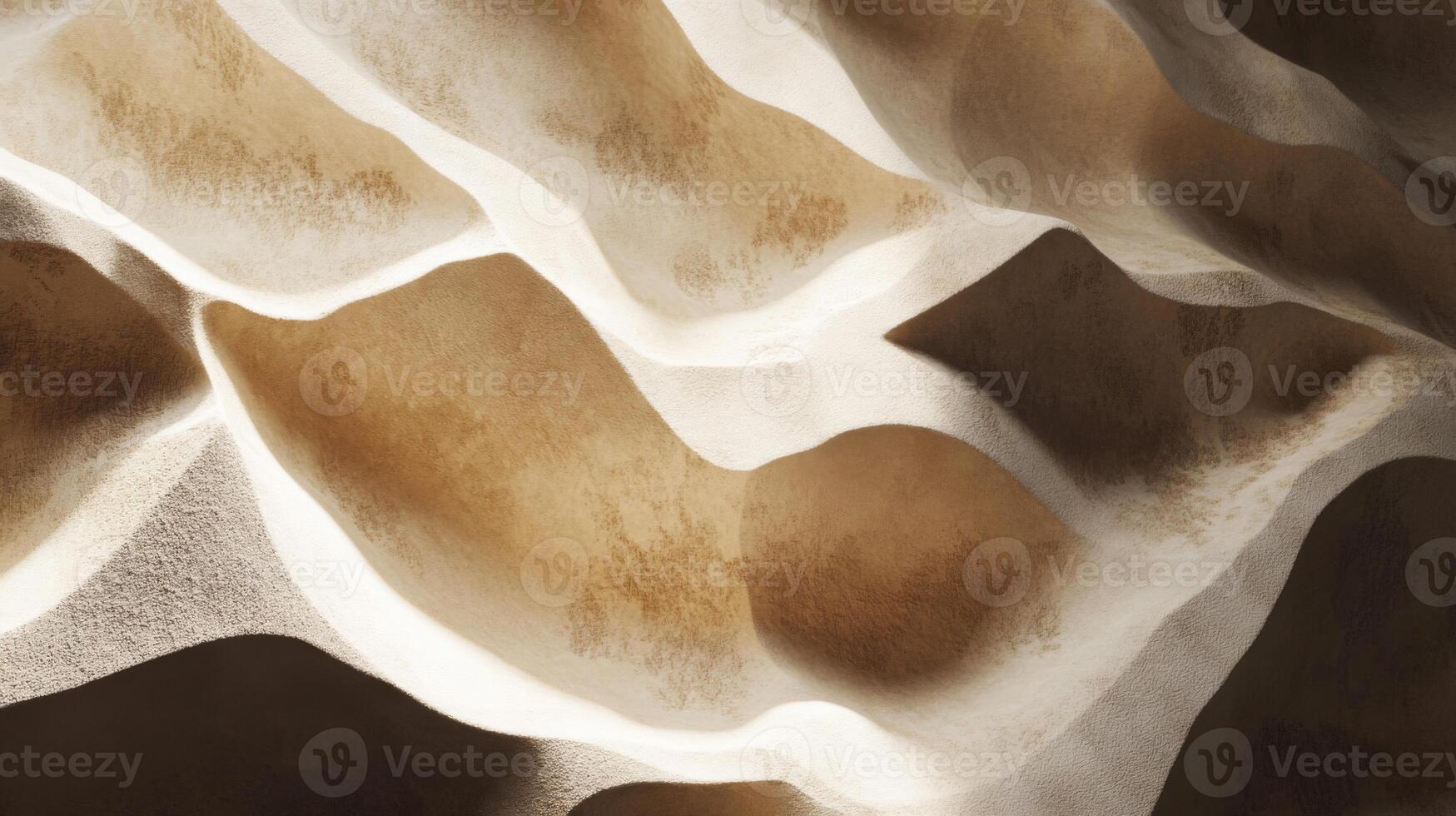 Abstract Sand Dune Landscape with Textured Surface photo