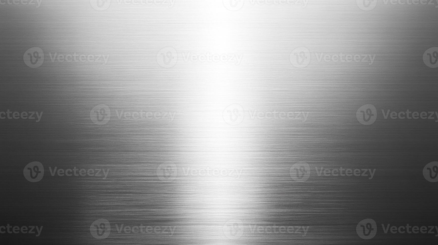 Abstract Brushed Metal Texture with a Light Reflection photo