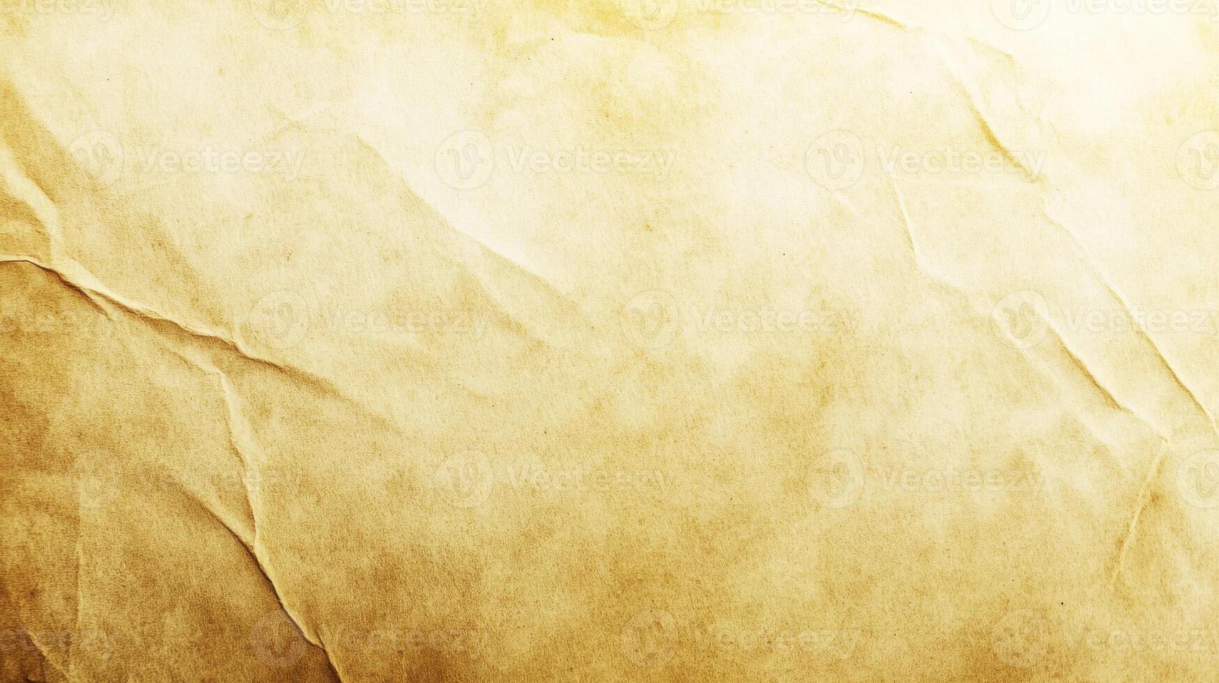 A Close-Up of a Crumpled and Aged Paper Texture photo