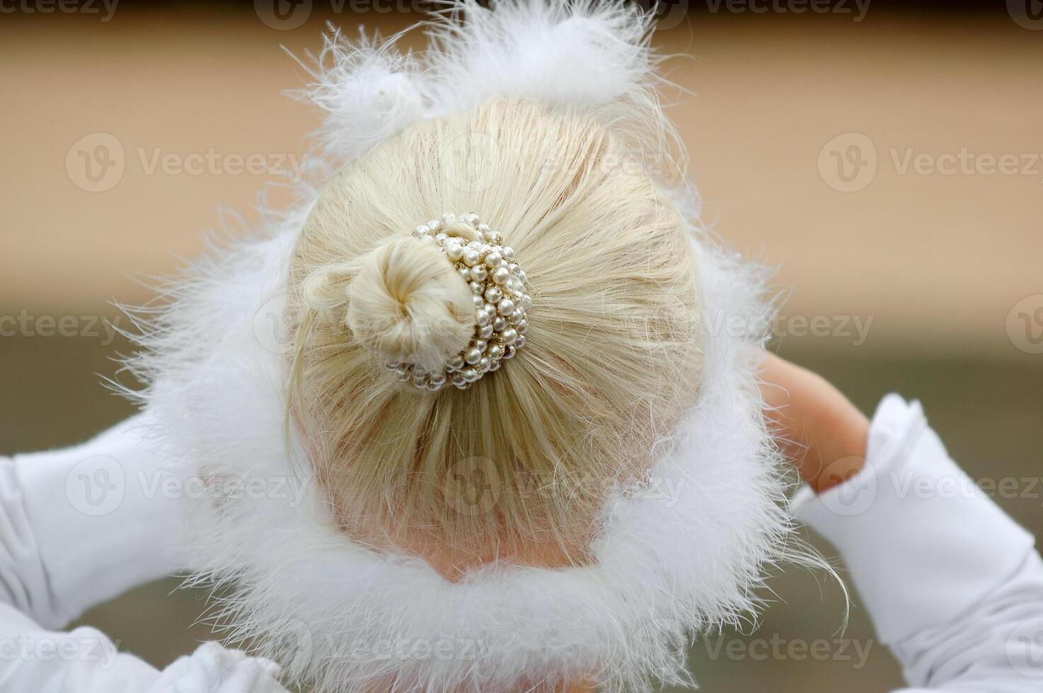 Ballerina from behind photo