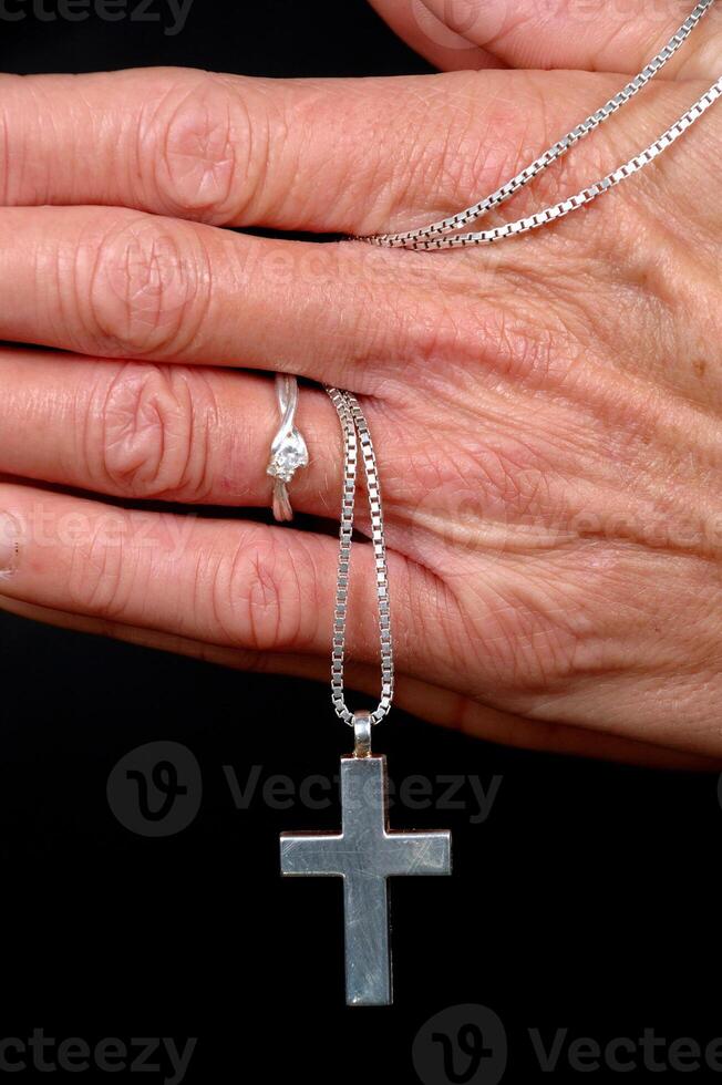 a Woman praying photo