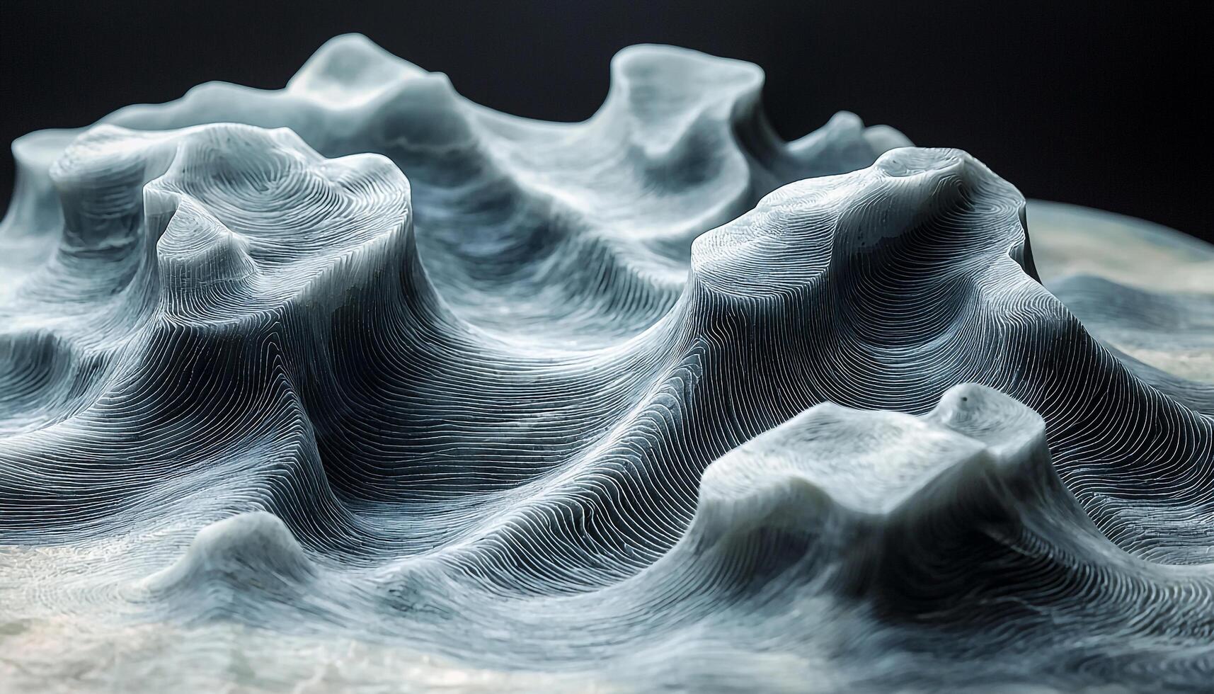 Inside of human bone, flowing blood, futuristic technology generated by AI photo