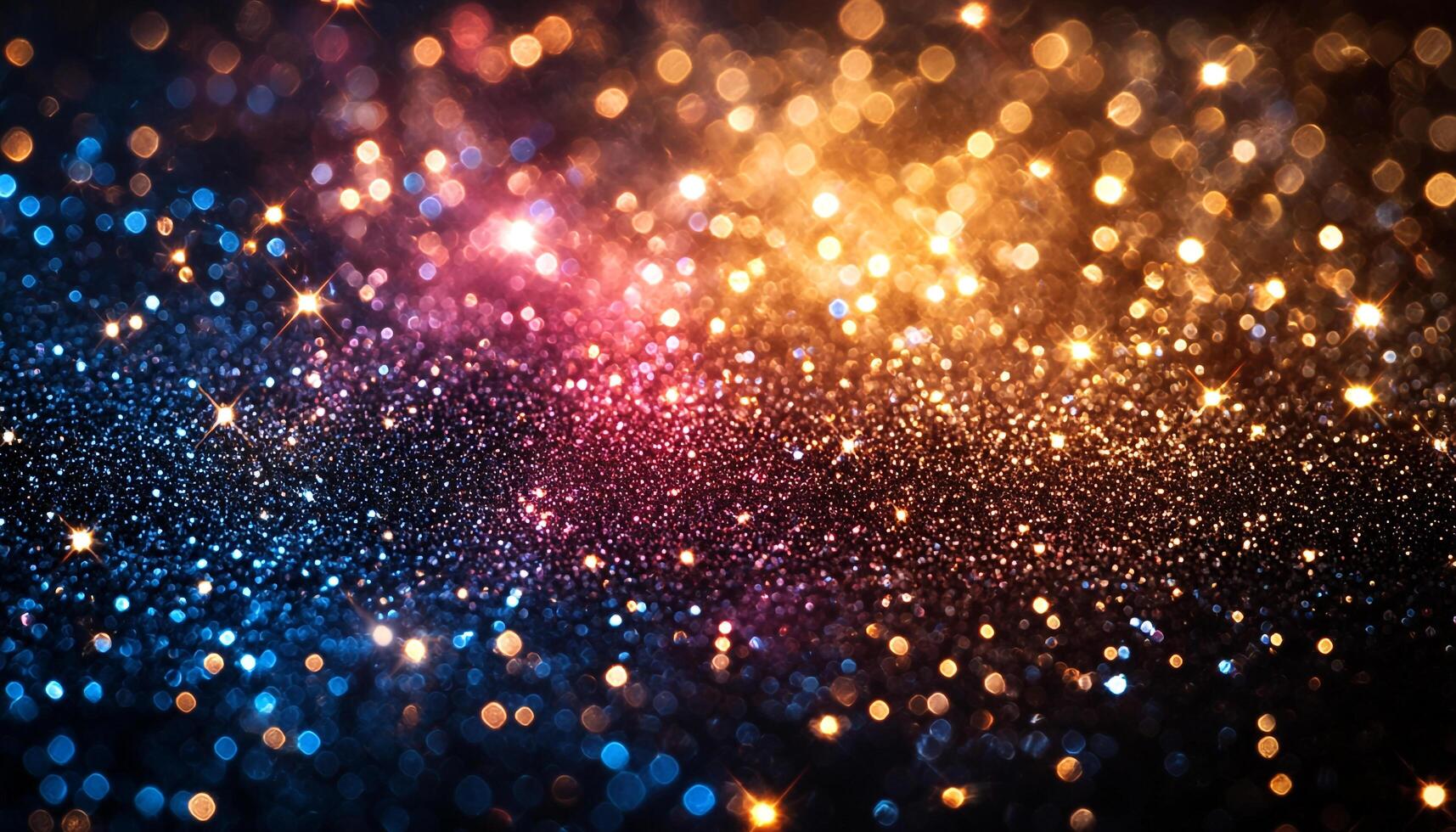 Glowing glitter celebration backdrop night illuminated bright decoration pattern generated by AI photo