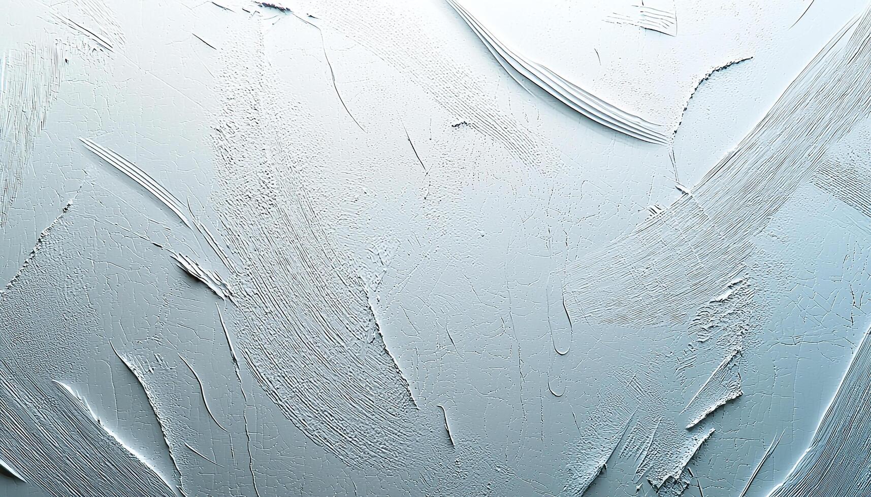 Ice on window reflects winter weather, nature pattern generated by AI photo