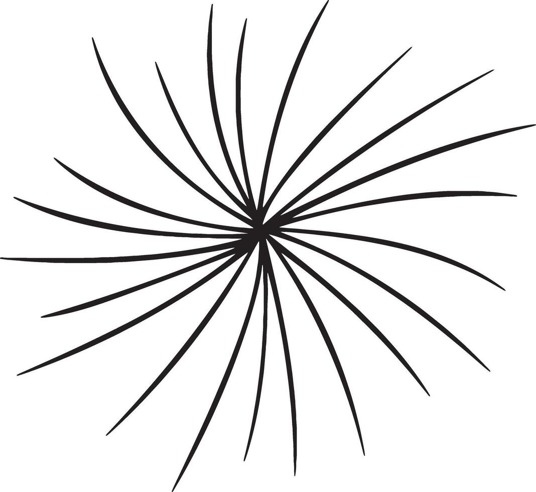 Rangoli Design Mandala Vecto-r Art Silhouette With White Background vector