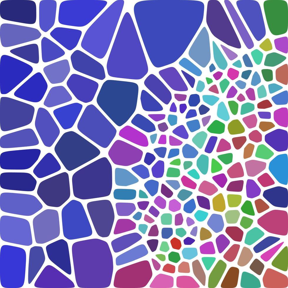 Multi coloured abstract pattern design background vector