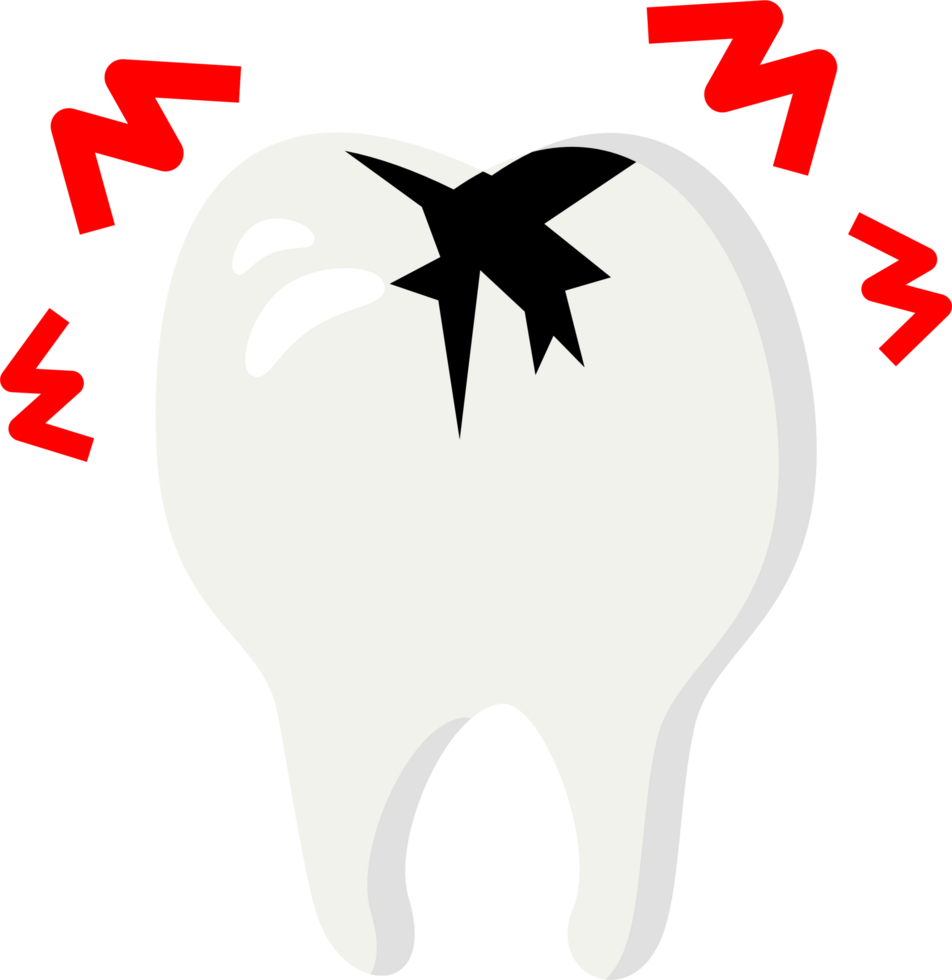 cavidade dente ilustração png