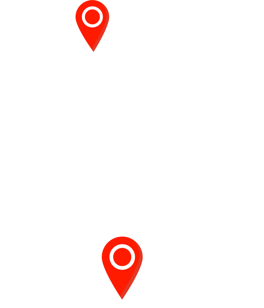 A map with a red pin pointing to a location png