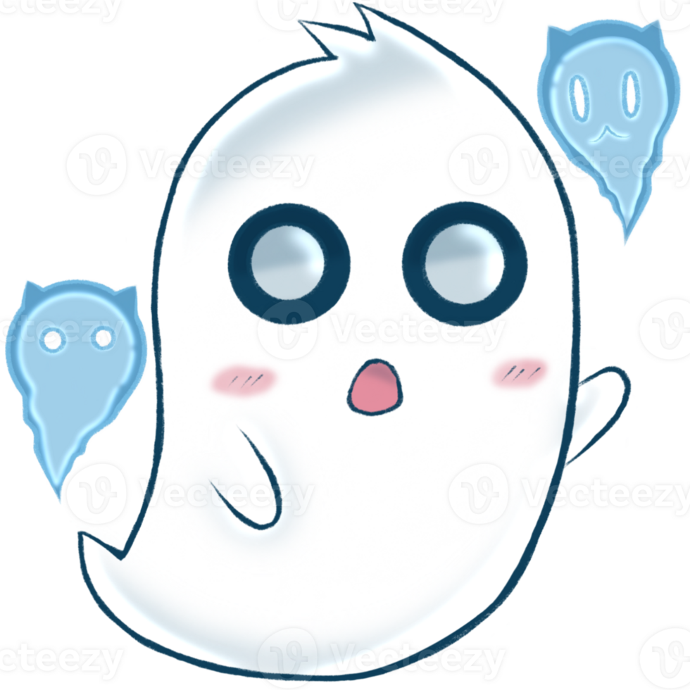 cute ghost and soul png