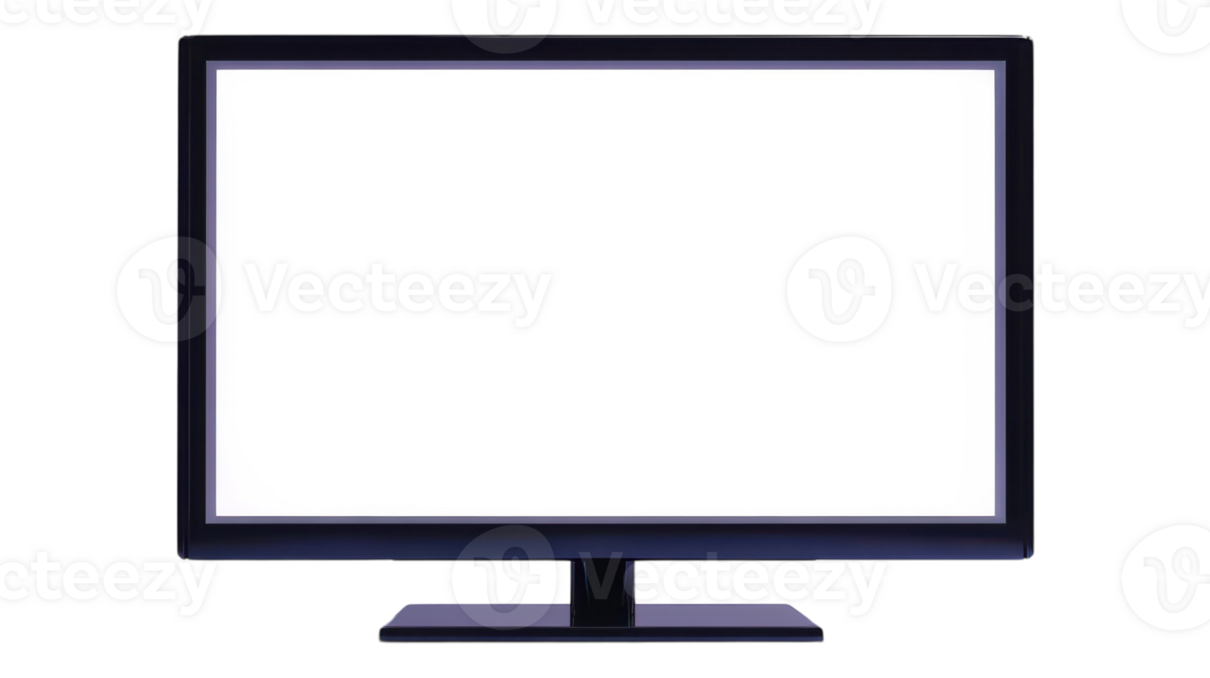 A computer monitor with a blank screen png