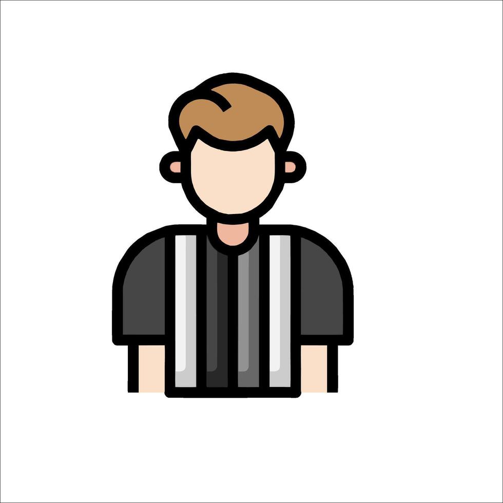 A man with a tie and a black shirt vector