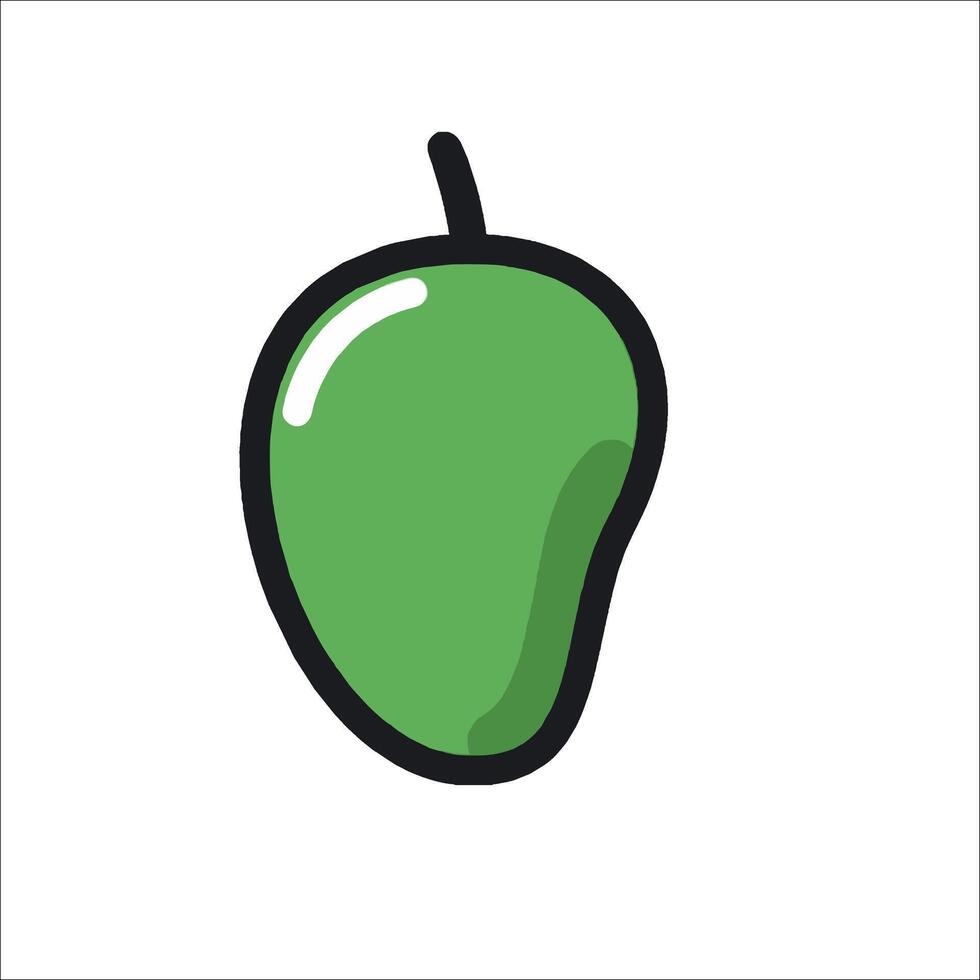 Mango icon illustration vector