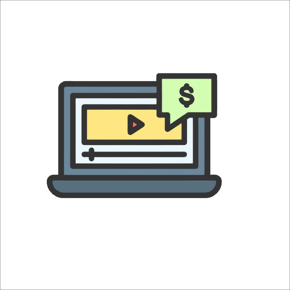 marketing icon illustration vector