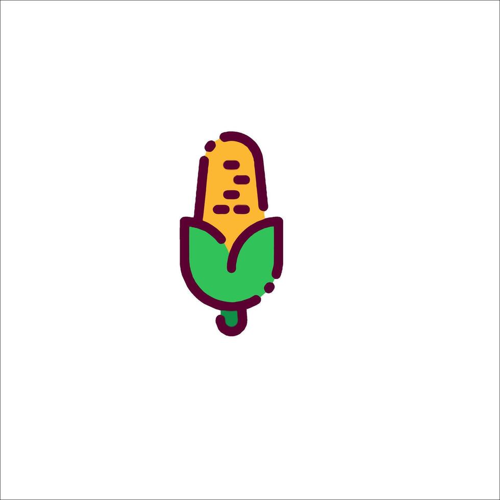 Corn logo design vector