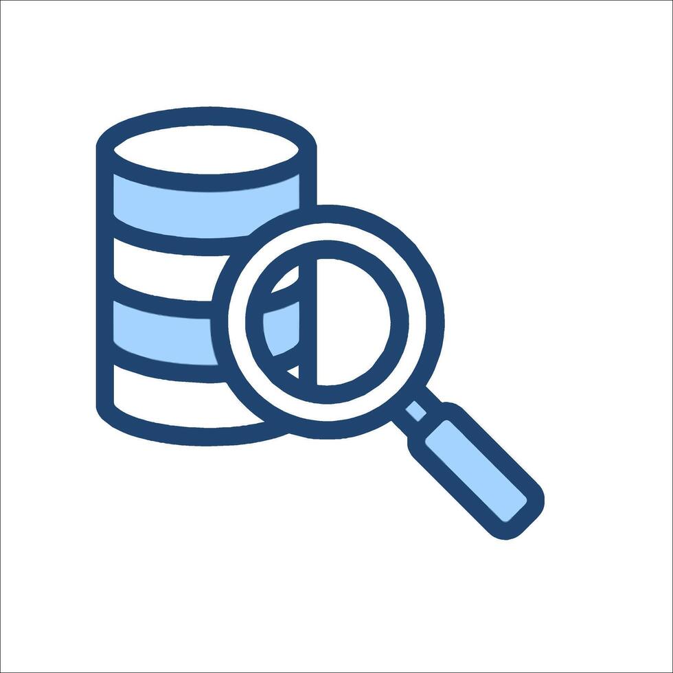 Database icon illustration vector