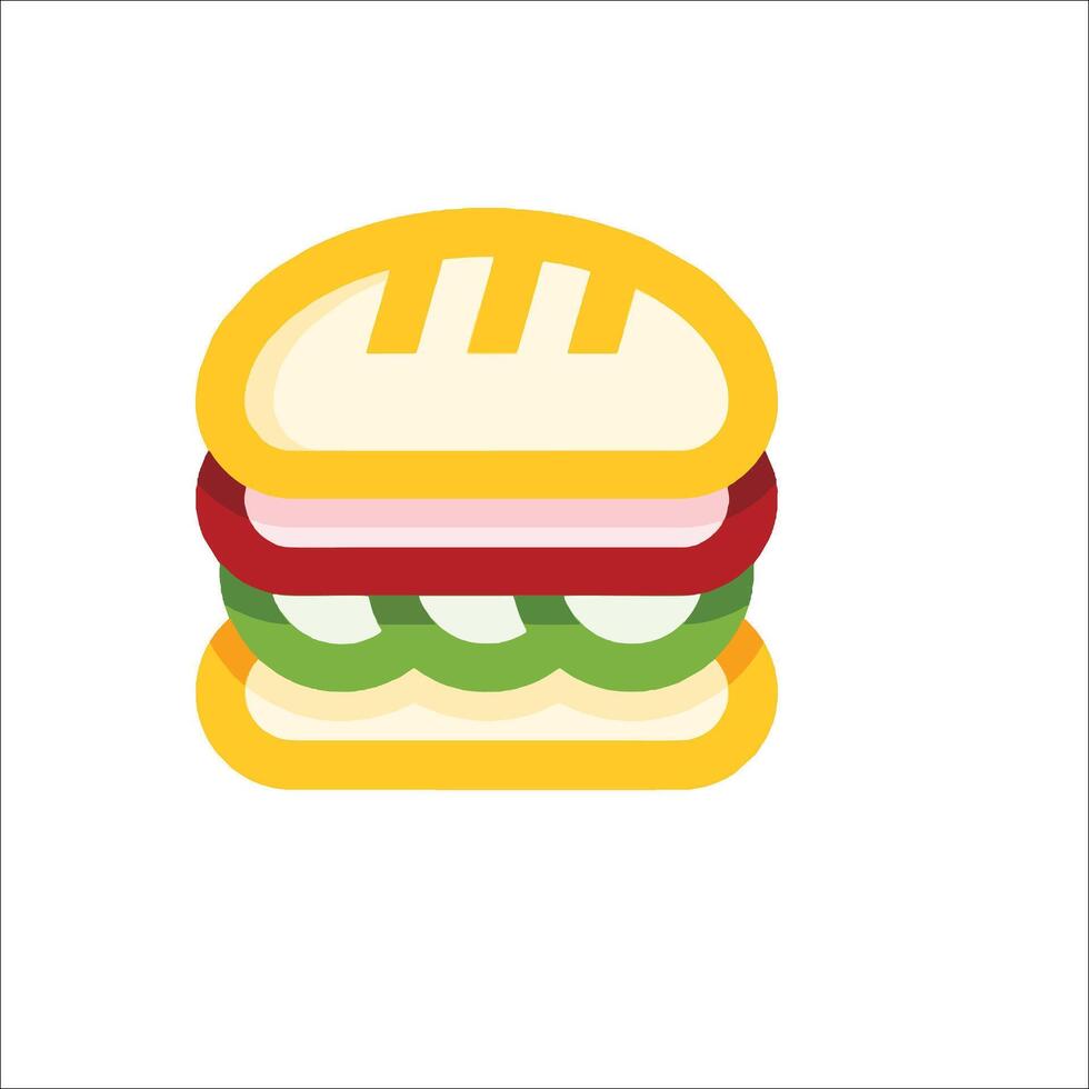 A hamburger icon on a white background vector