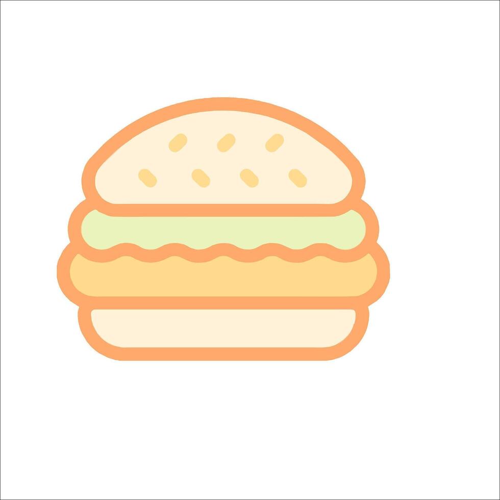 A hamburger icon on a white background vector