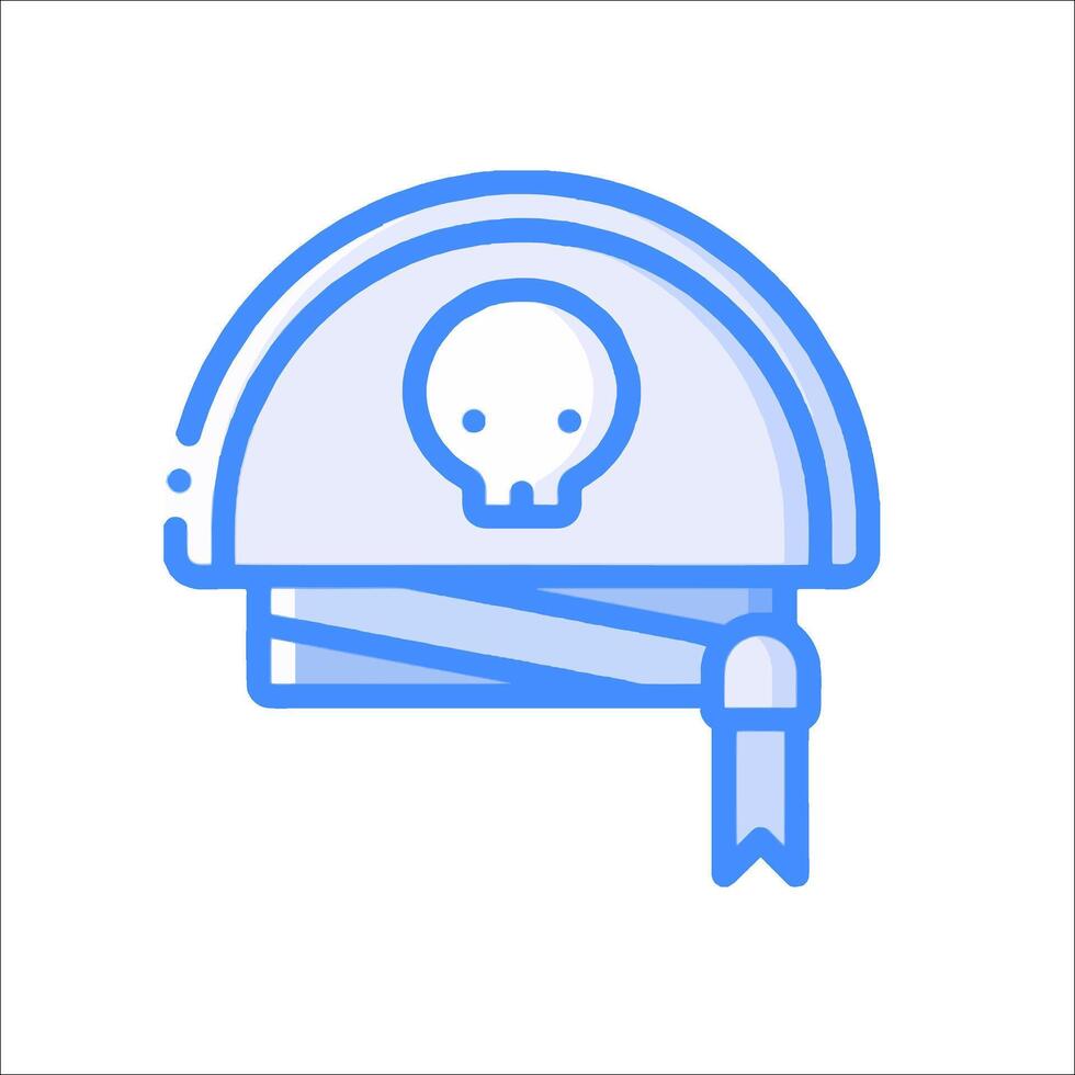 A skull and crossbones icon on a white background vector