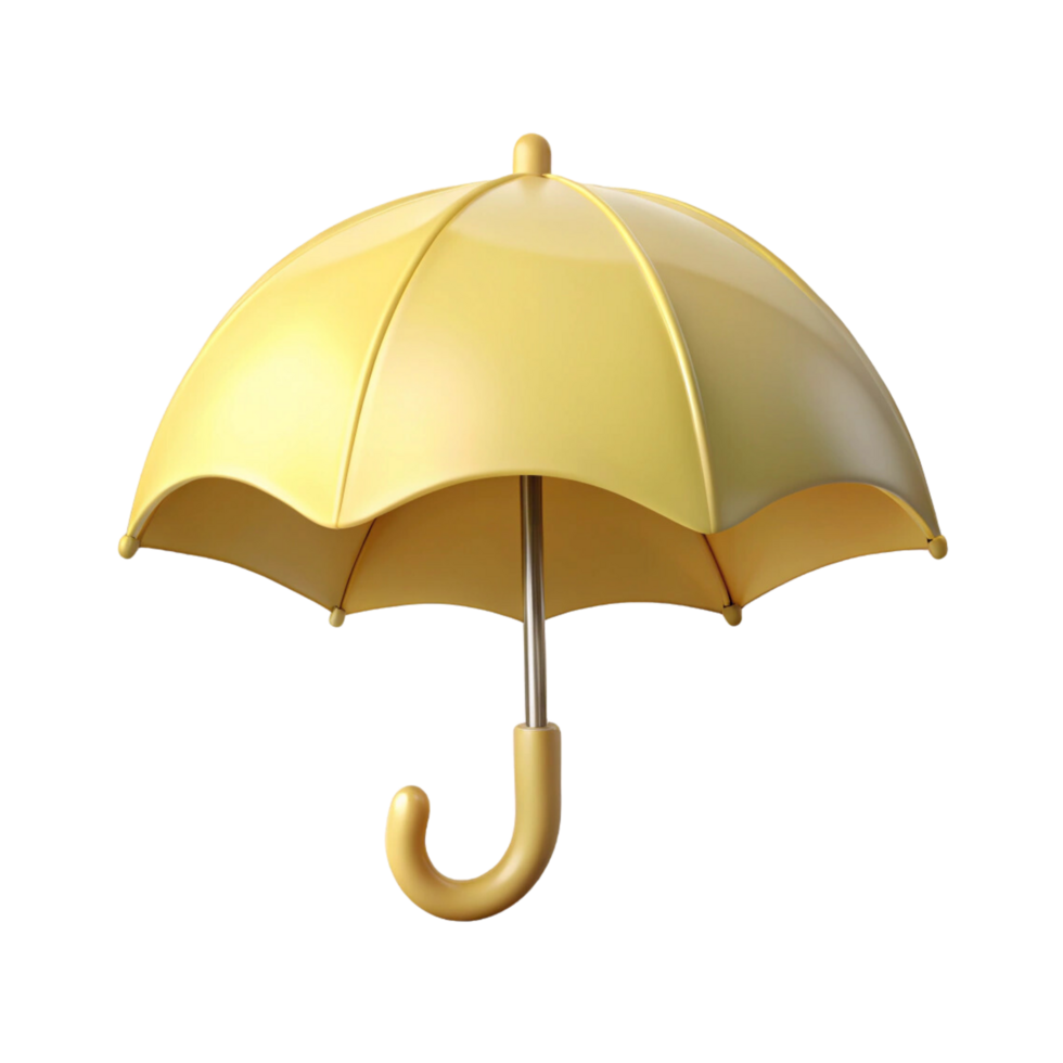 3d umbrella with transparent background png