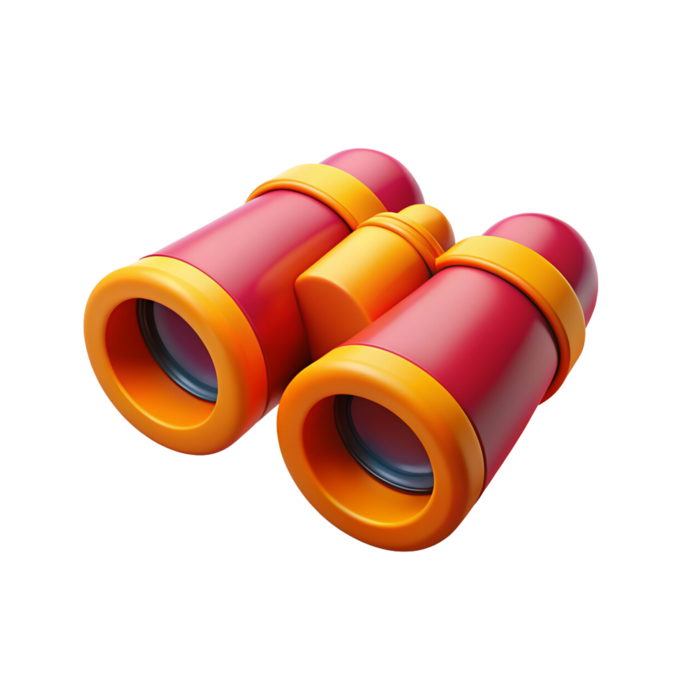 Binoculars icon with transparent background png