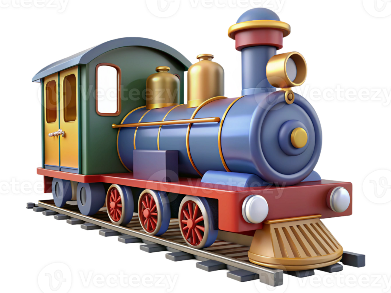 3d locomotive icon png