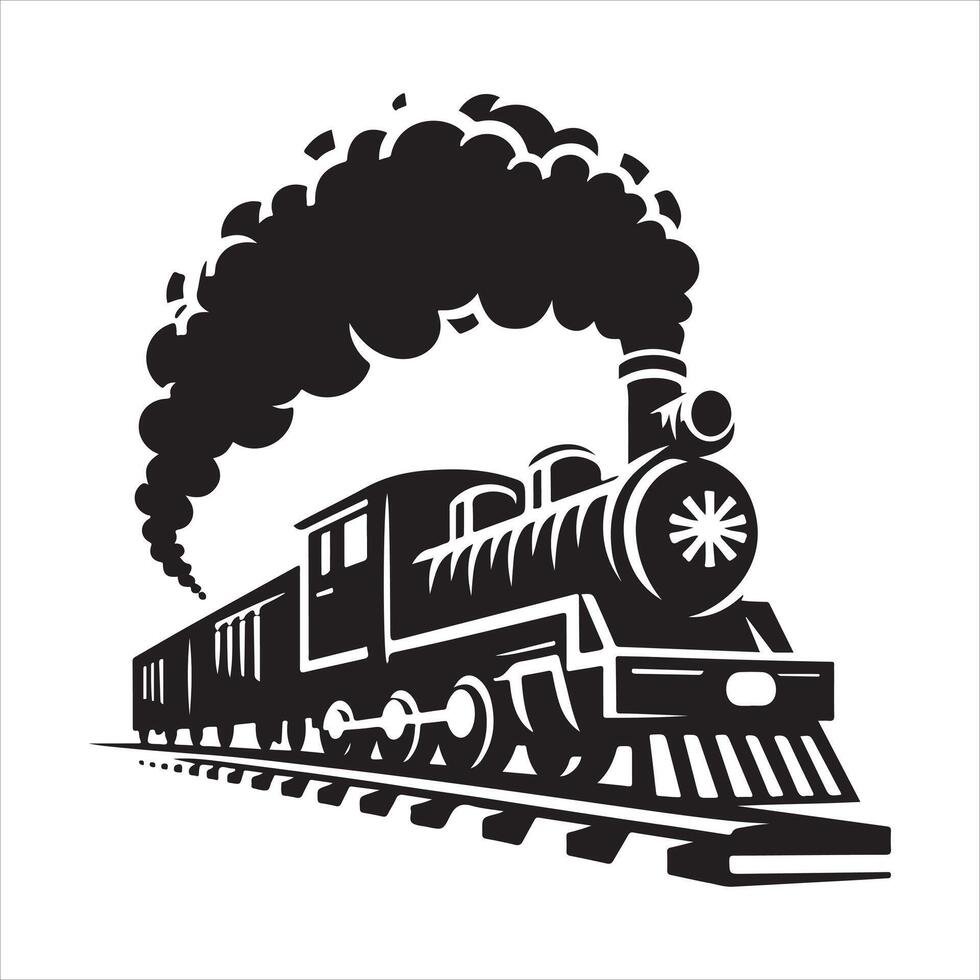 Train icon EPS file vector