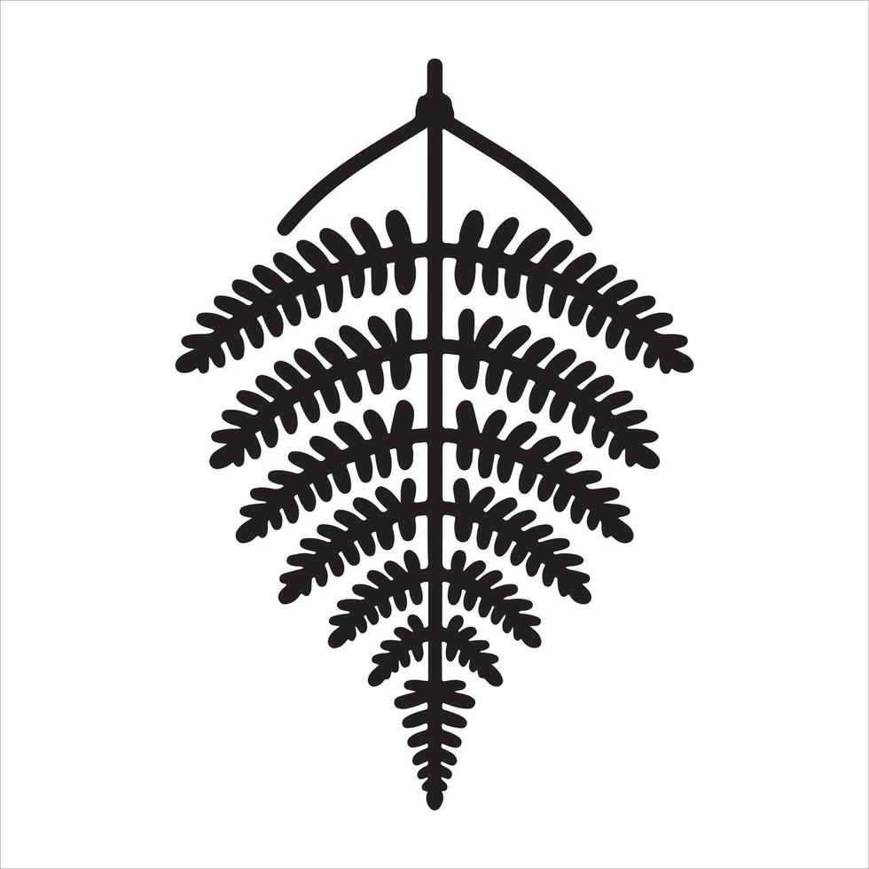Hanging Fern EPS file vector