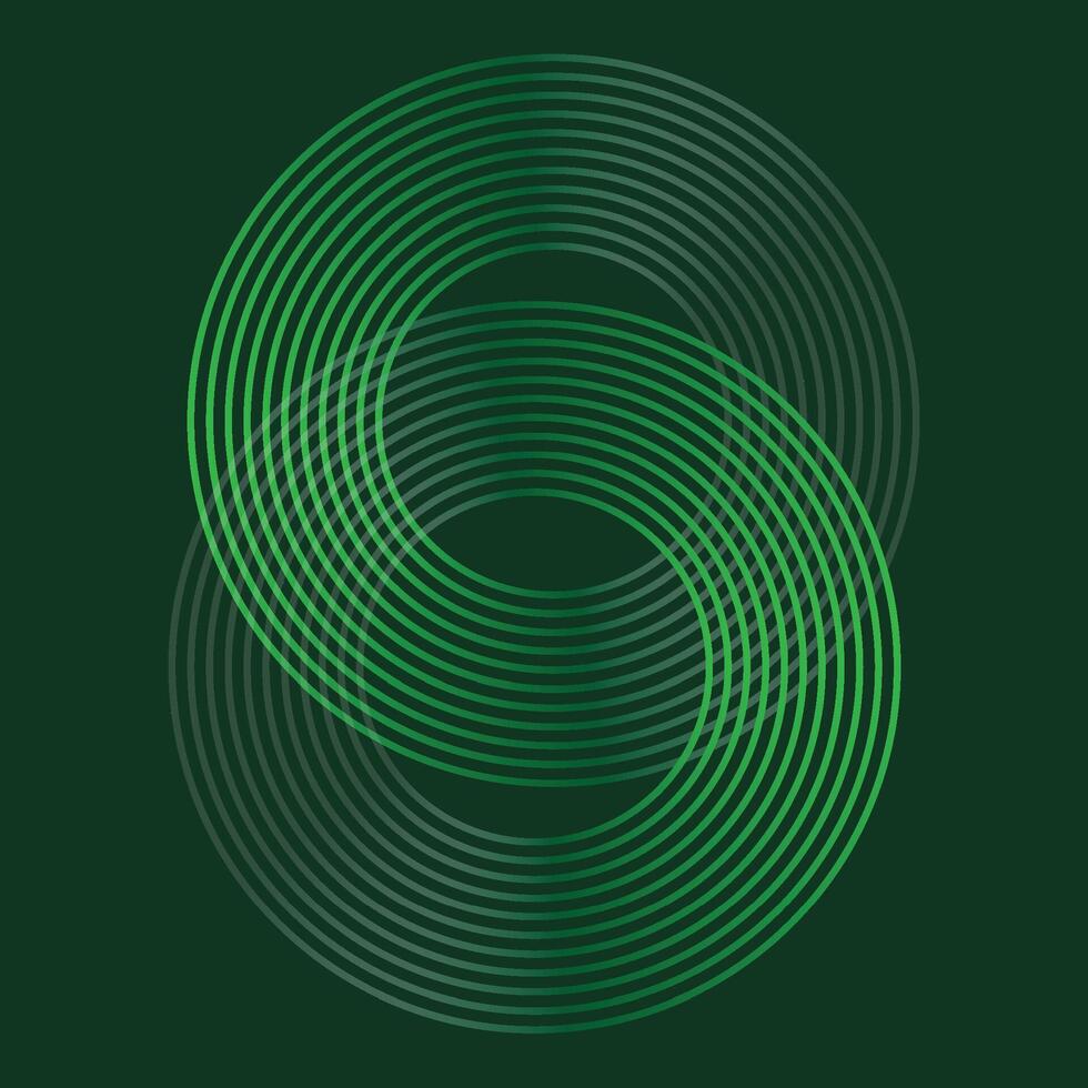 Abstract glowing geometric lines background Modern shiny circle lines pattern Futuristic technology concept diagonal rounded lines art design Suit for cover, poster, brochure, header, website. eps 10 vector