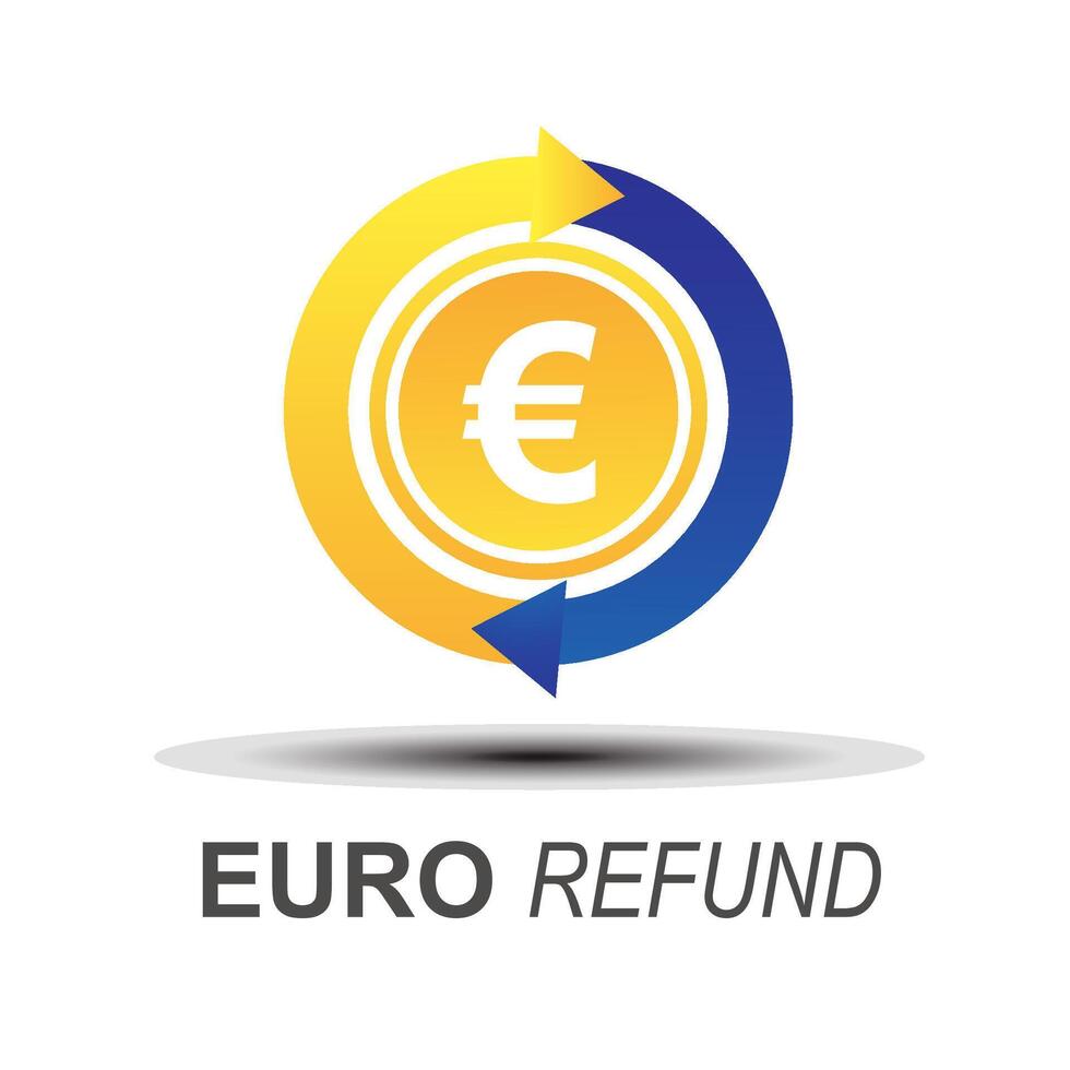money refund logo template vector